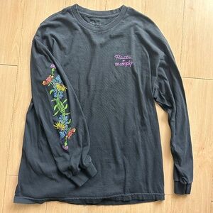 No Comply x Primitive Long Sleeve Black Shirt Size XL